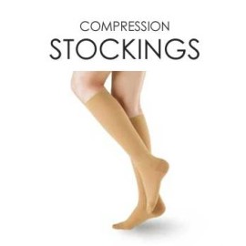 OPPO 2826 FEMALE TRAVEL STOCKINGS, CLASS 1, CLOSED TOE DESIGN BLACK II