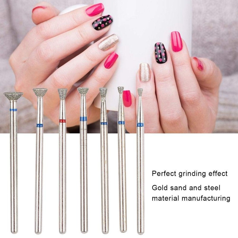 Effiziente Nagelbohrer, perfektes Schleifen, langlebige Nagelkunstbohrer, Salon Shop for Home(NO.03)