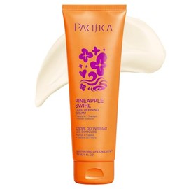 Pacifica Beauty Pineapple Swirl Curl Defining Cream, 4 Ounce