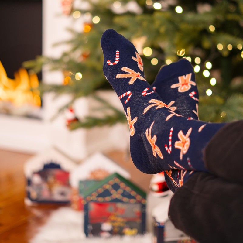 soxo Ladies Mens Christmas Socks Funny Gift 2 Sizes Available,