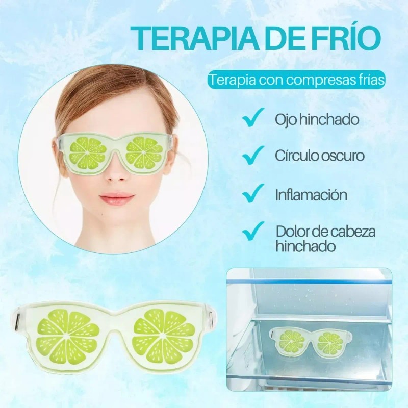 Set Antifaces Gel Alivio Ojeras Hinchazón Relaja Contorno Ojos Día