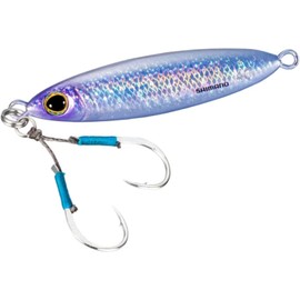 Shimano OCEA Flat Light Offshore Metal Jigs – 40g, 50g, 60g, 80g & 100g (Models JU-S04W, JU-S05W, JU-S06W, JU-S08W & JU-S10W)
