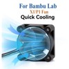 Lab X1C/P1P Hotend Cooling Fan,2510 Dual Ball Bearing Hotend Cooling