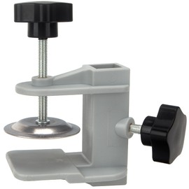 Foxwake Dog Metal Grooming Table Arms Clamp, Heavy Duty Aluminium Alloy Pet Hair Cut Holder Adjustable H Bar Clamp Fixture Fixation(Clamping Range:0.2~1.9 In)(Inner Dia 22 * 22mm)