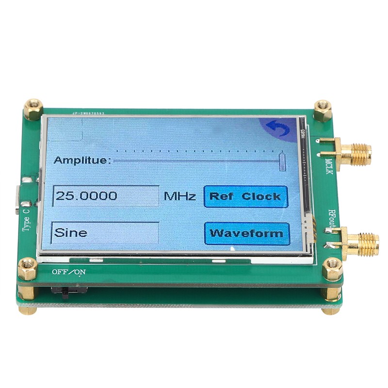 AD9833 TFT Full Touch Screen Signal Generator DDS Source Dot