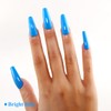 Imtiti Blue Gel Nail Polish, Bright Blue Nail Gel Polish