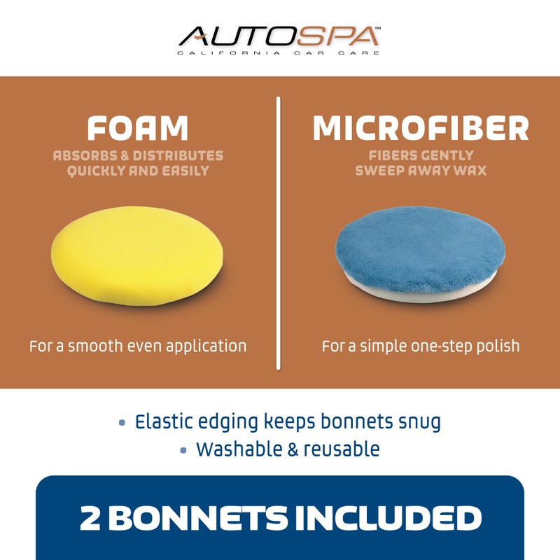 AutoSpa 94000AS Random Orbital 6" 120V Automotive Polisher with 2