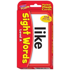 Sight Words Level A Pocket Flash Cards