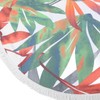 Round Beach Towel Blanket Circular Beach Tassels Blanket Oversized Picnic