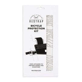RESTRAP Bicycle Frame Protector BICYCLE Protection Kit Bicycle Protection Kit, White, Protects Against Dirt and Scratches
