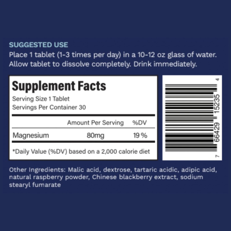 Active H2 Ultra+ Hydrogen Water Tablet, Natural Raspberry. Optimize Health,