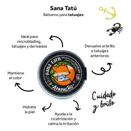 Bálsamo Tatuaje Apapacho Tatú Zorrito