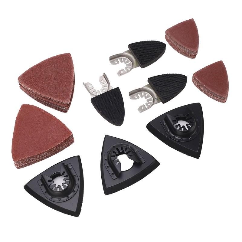 106Pcs Oscillating Tool Sanding Pads Kit for Metal 6Pcs Finger