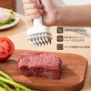 happykau Meat Slicer 24 Blade Meat Tenderizer Meat Tenderizer Stainless