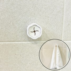 Attachable one-touch towel rack 4ea