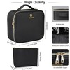 Samtour Makeup Case Travel Makeup Bag Makeup Train Case Cosmetic
