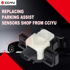 cciyu Parking Reverse Sensors, Assist Sensor Parking Bumper Backup Sensors fit for 2013-2014 ES300h, 2013-2014 ES350, 89341-33200 (4PCS)