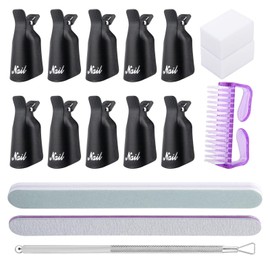 Ansodo Tragbares, professionelles Nagellackentferner-Set, Körnung 400/4000, langlebig und einfach zu verwenden, für den privaten und professionellen Gebrauch, Schwarz, 104-teilig