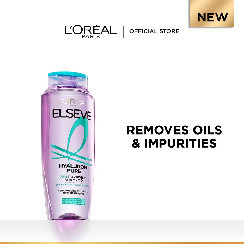 L'Oréal Paris L'Oreal Paris Elseve Hyaluron Pure 72H Purifying Shampoo