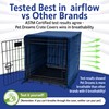 Pet Dreams Breathable Dog Crate Cover - Single Door Cover
