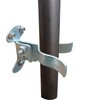 1-3/8" Flat Back Wall Mount Fork Gate Latch - Gate