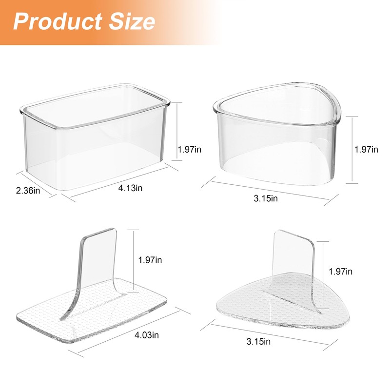 3PCS Clear Onigiri Rice Ball Mold Makers,Musubi Mold Kit,Musubi Maker