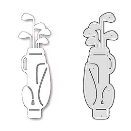 Basic New Golf Bag Cutting Dies,DIY Scrapbooking Artist Metal Cutting Dies 2019 for Scrapbooking DIY Album Paper Craft Diecuts Stencil Decor