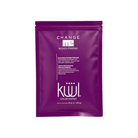 KÜÜL - Change Me Bleach Powder Decolorante en Polvo 45 g, para el Cabello, Aclara y Extrae el Color, Minimiza el Daño en el Cabello, No Volátil, Neutraliza Reflejos Amarillos y Naranjas