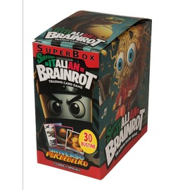 Skifidol Italian Brainrot, Superbox Psychedelic Universe, 30 Trading Card Sleeves, 7 Cards Per Bag