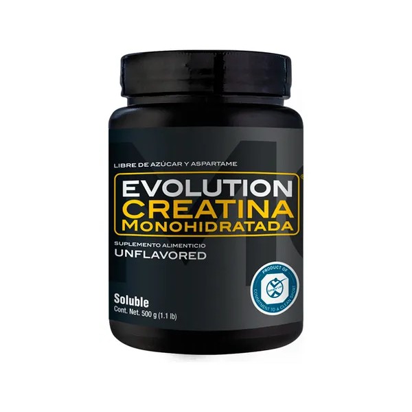 Suplemento en polvo Evolution Nutraceutical Creatina monohidratada x 500g