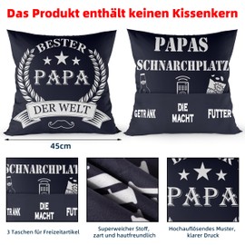 Rebundex Dad Gift Father's Day Gift for Dad Gift Father's Day Birthday Gift Christmas Socks Keyring Greeting Cards Cushion Cover