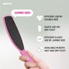 F3 Systems, Wide Emery Foot File(Hot Pink), Double-Sided Pedicure Tool,