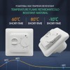 DollaTek Home Nonprogrammable Thermostats Electric Heating Manual Thermostat Underfloor Appliance
