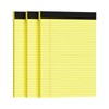 Ciphyfee 3pcs Legal Pads 8.5 x 11, Notepads 8.5 x