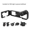 Aluminium Alloy Mirrorless Camera L Quick Release Plate Vertical Shooting