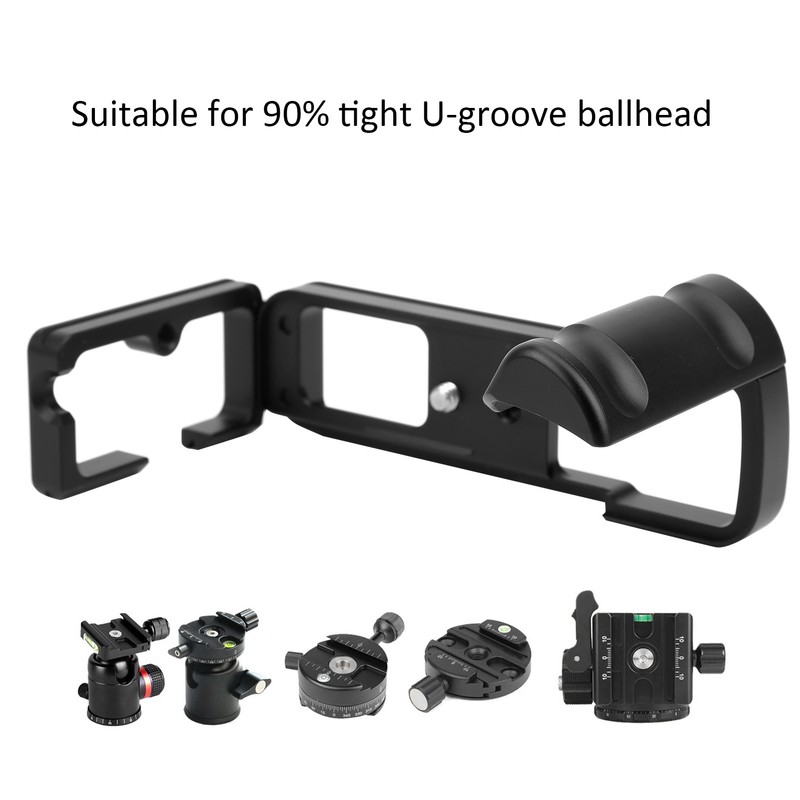 Aluminium Alloy Mirrorless Camera L Quick Release Plate Vertical Shooting