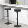 Finnhomy Bar Stools Set of 2 Counter Height, Swivel Barstools
