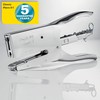 Rapid Stapling Pliers, 50 sheet capacity, Coconut Kiss, Ergonomic metal
