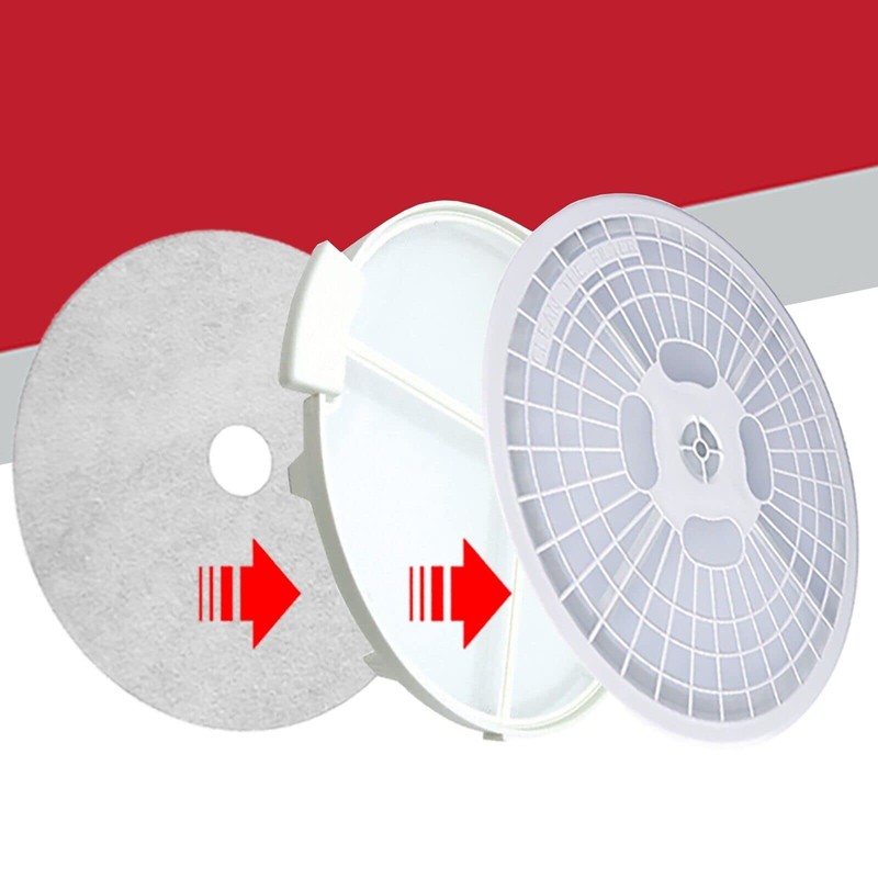 SPARES2GO Tumble Dryer Exhaust and Air Intake Filter Compatible with