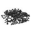 100PCS Guitar Pickguard Screws Metal Guard Plate Mounting Screw Electric