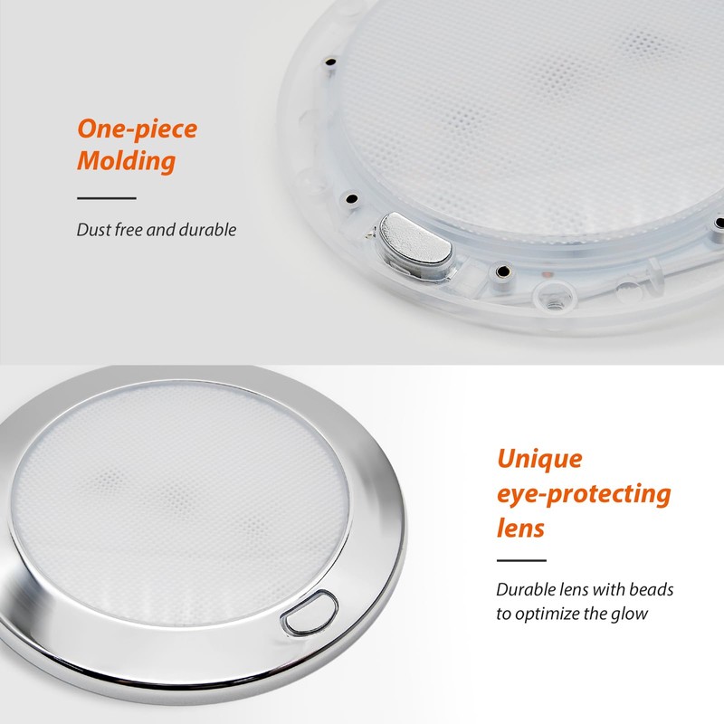 Dream Lighting 12v Caravan Interior Light with Switch RV Car