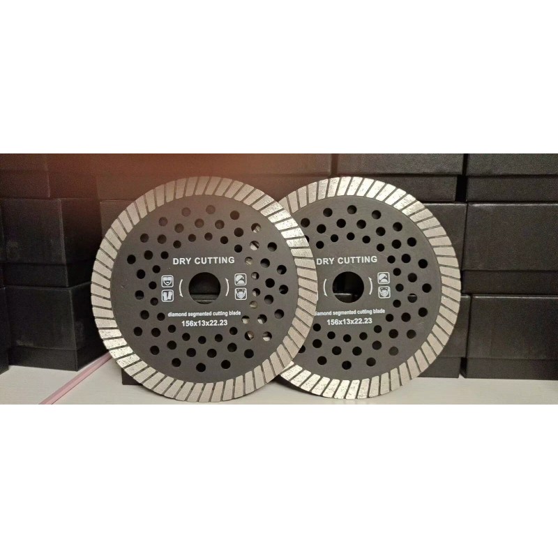 Roxx Tools 7 Inch Diamond Turbo Saw Blade Cutting Granite