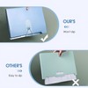 4 PCS A4 Expanding File Organiser, Poly Pockets Document Organiser,