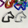 KON Carabiner Horse Shaped Cute Keychain Hook Aluminum Multi-functional Carabiner