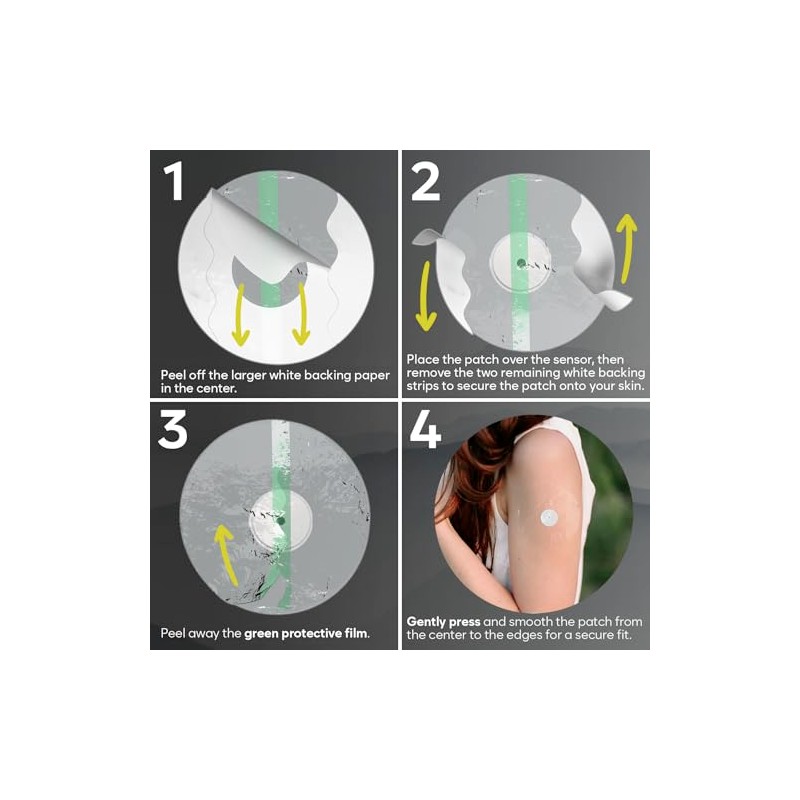 Freestyle Libre 2 Covers Waterproof – 45 Libre 2 Sensor