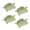 Supreme Housewares 4-Piece 7.5 Inch Melamine Serving Plate/Dinner Plates (Sea