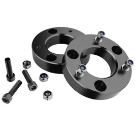 Lifronkit F150 2" leveling Lift kit, 2"Front Leveling Lift Kits Compatible with Ford F150 2004-2024, Aluminum Forged Strut Spacer Raise the Truck 2inch,2WD & 4WD,Black Anodized