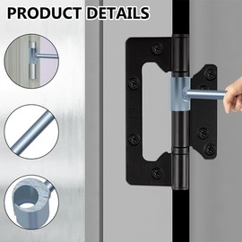 OrangeClub Hinge Gap Adjustment Key, Door Hinge Repair Tool, 14-25 mm Door Hinge Adjustment Tool, Perfect for Flags Type Hinge Doors such as Fire Doors (23-25 mm)