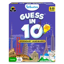 Skillmatics Guess in 10 Legendary Landmarks, Educational Travel Toys for Boys, Girls, and Kids Who Love Card Games, Board Games, Geography and History, Trivia, Gifts for Ages 8, 9, 10 and Up