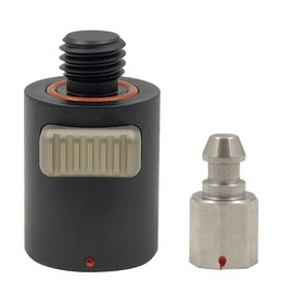 Quick Release Adapter Compatible with Leica Trimble Topcon Sokkia RTK GNSS Total Station GPS Prism Poles